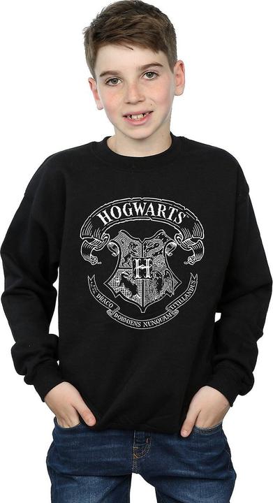 Immagine prodotto Felpa in cotone con stemma di Hogwarts per ragazzi (140, 146)
