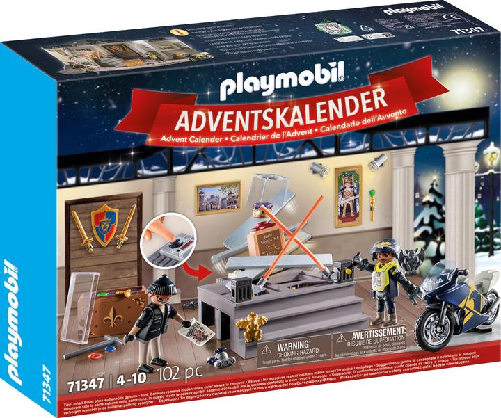 Playmobil Advent Calendar Police Museum Theft