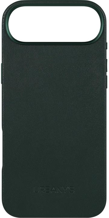 Urbany's MagSafe Backcover aus veganem Leder Petrol (Apple iPhone Air)