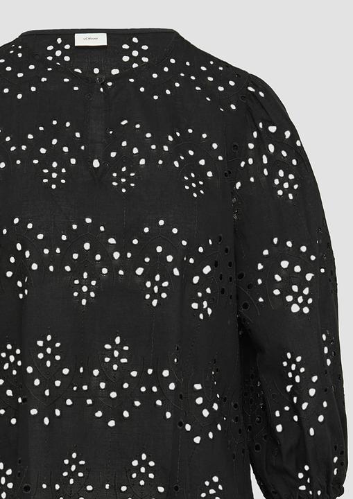 Immagine prodotto s.Oliver Bluse Semitransparente Bluse aus Broderie Anglaise (34)