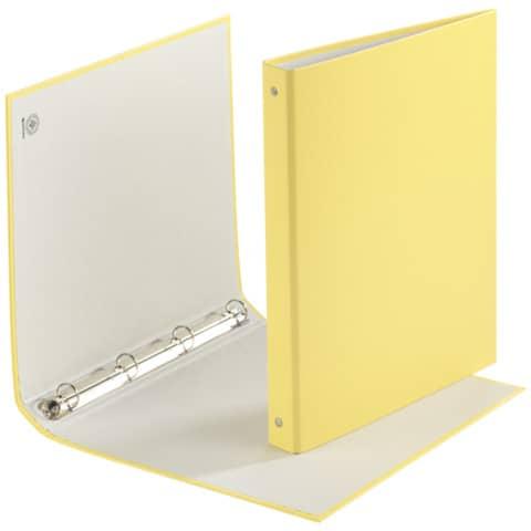 Immagine prodotto Donau Raccoglitore ad anelli 4 anelli giallo 3,5 cm DIN A4 (A4, 1 pz.)