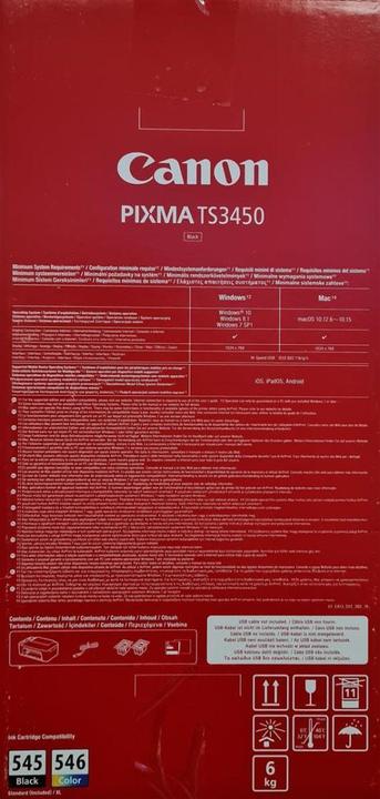 Produktbild Canon PIXMA TS3450 (Tintenpatrone, Farbe)