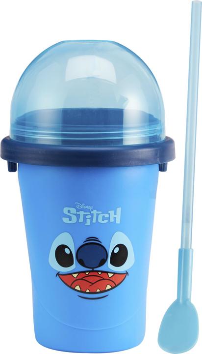 Actual product image Chill Factor ChillFactor 08258 Disney Reusable Squeeze Cup Maker with Stitch Character Design, Homemade slushies