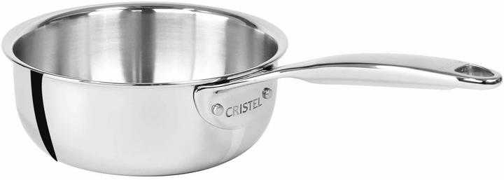 Produktbild Cristel Stielkasserolle Castel Pro, 18 cm (18 cm, Kochtopf, Edelstahl)