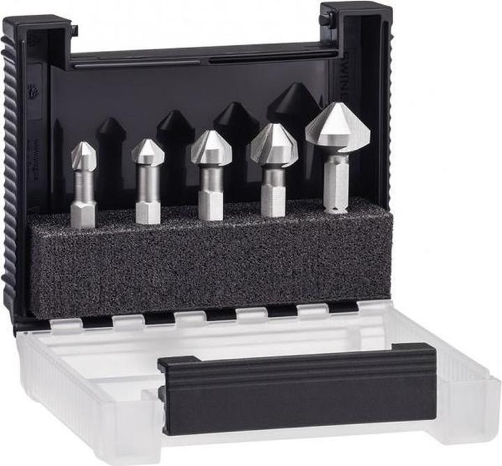 Produktbild Wiha Kegelsenker-Set 5teilig 6.3 mm