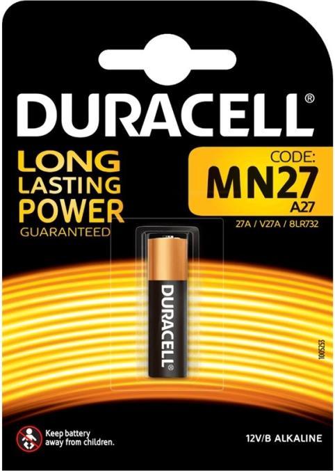Immagine prodotto Duracell Elettronica (1 pz., A27, 20 mAh)