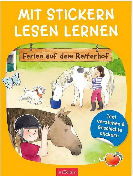 Produktbild Mit Stickern Lesen lernen – Ferien auf dem Reiterhof