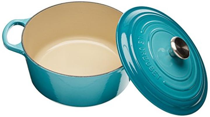 Image du produit Le Creuset Signature (20 cm, Cocotte + faitout, Fonte, Émail)