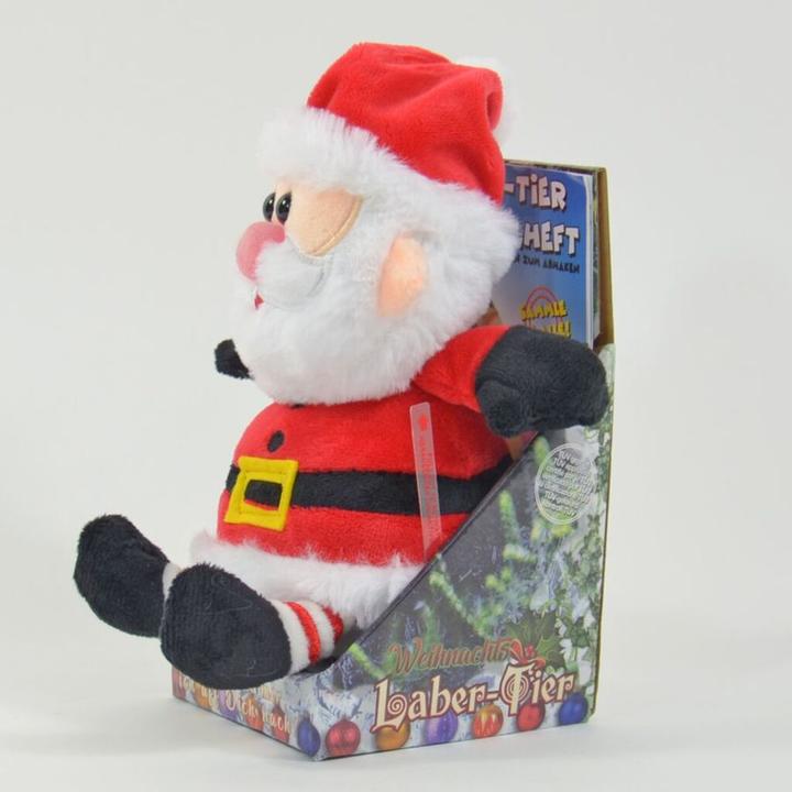 Actual product image Kögler Jingle Father Christmas "Jingle", who parrots everything, incl. batteries, 18x13x14cm (18 cm)