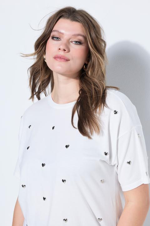 Produktbild Studio Untold T-Shirt, oversized, Hearts-Nieten (46, 48)