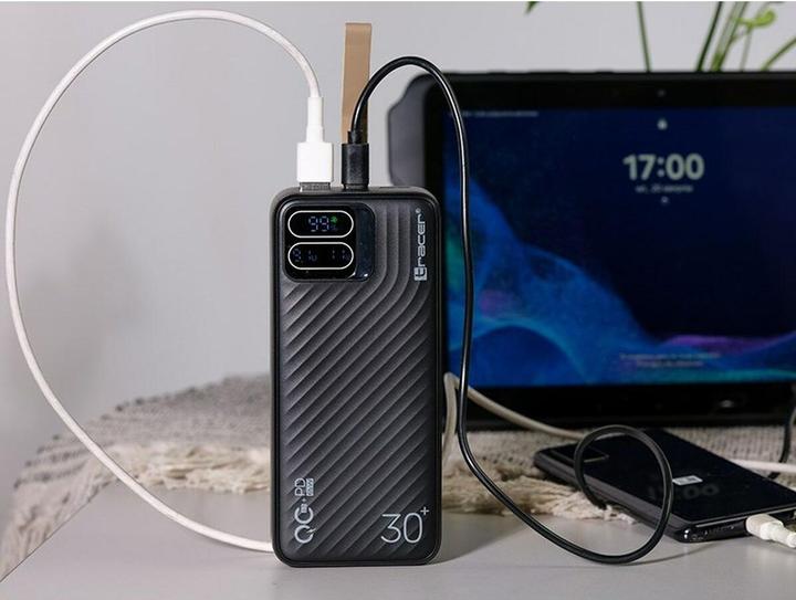 Produktbild Tracer 47505 Blaze 30000mAh Power Bank (30000 mAh, 65 W, 111 Wh)
