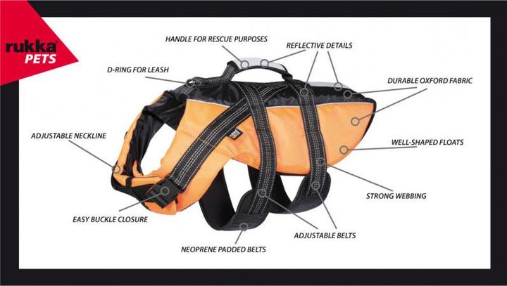 Image du produit Rukka Gilet de sécurité (L, Gilet pour chien)