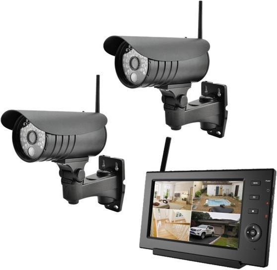 Value 4-Kanal Funk-Kamera-Set Internet (640 x 480 Pixels)