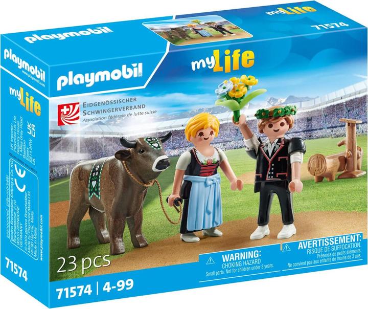 Immagine prodotto Playmobil Cerimonia di premiazione del re del wrestling (71574, Playmobil La mia vita)