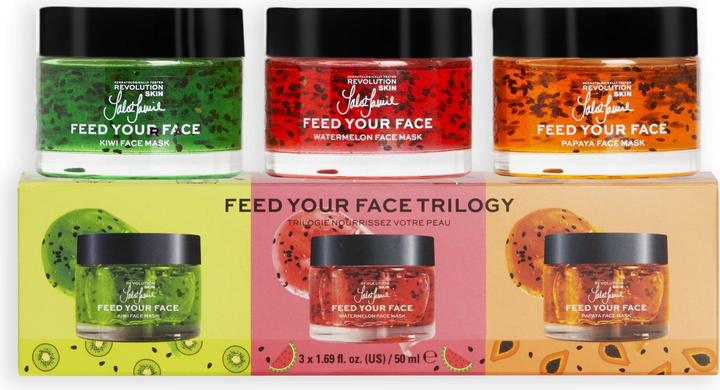 Actual product image Revolution Skincare X Jake Jamie Fruity Mask Trio Gift Set (150 ml)