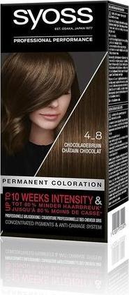 Produktbild Syoss Farbe Grundlinie 4-8 Schokoladenbraun Haarfärbemittel (4-8 Chocoladebraun)