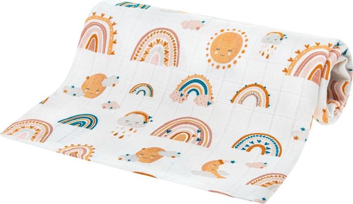 Immagine prodotto Bocioland Coperta di bambù Rainbow (75 x 75 cm)