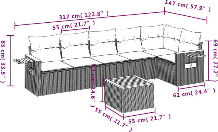 Produktbild vidaXL Paula