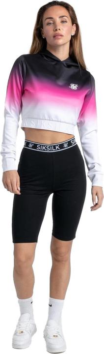 Immagine prodotto Siksilk Felpa Corta con Cappuccio Sbiadito Donna (30)