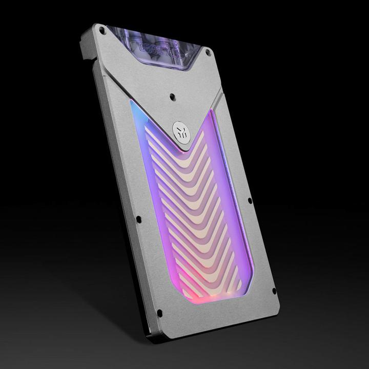Actual product image EKWB EK Quantum Vector FE RTX 3090 D-RGB Active Backplate - Silver SE