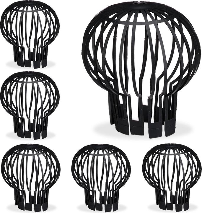 Relaxdays Dachrinnen-Laubschutz