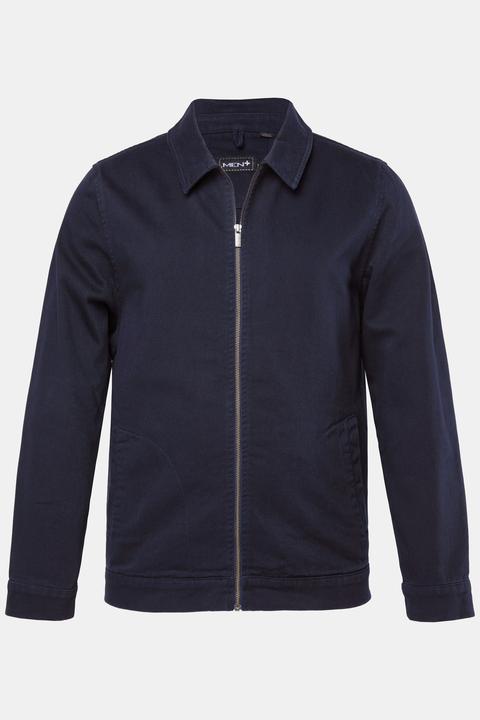 Men+ Jeansjacke, Denim, Zipper, 2 Taschen