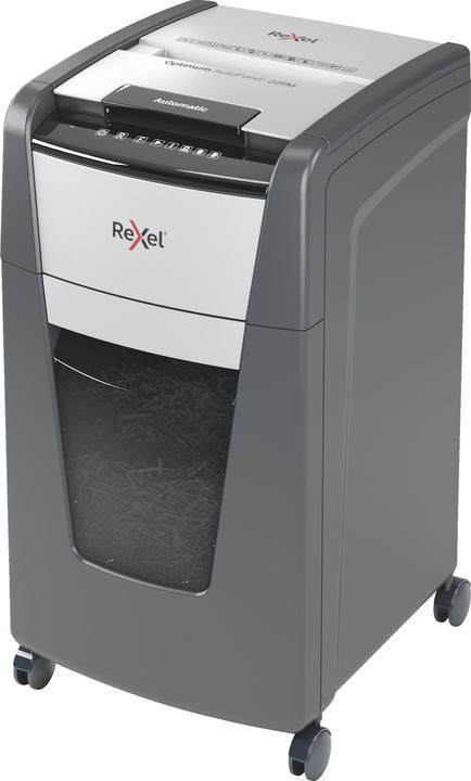 Actual product image Rexel Shredder Optimum AutoFeed+ 225M Micro cut 2 x 15 mm 60 l Number of sheets (max.): 225 Safe (Microcut)