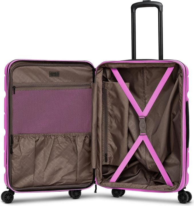 Produktbild Franky Munich 4.0 4-Rollen Trolley M 66 cm mit Dehnfalte (74 l)