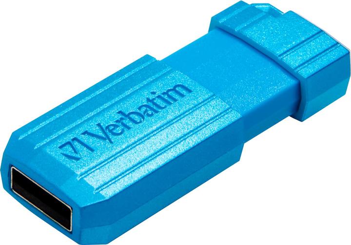Image du produit Verbatim PINSTRIPE 16GB USB 2.0 BLEU (16 Go, USB 2.0)