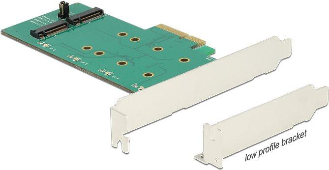 Produktbild Delock PCIe x1 > 2 x M.2 Key B