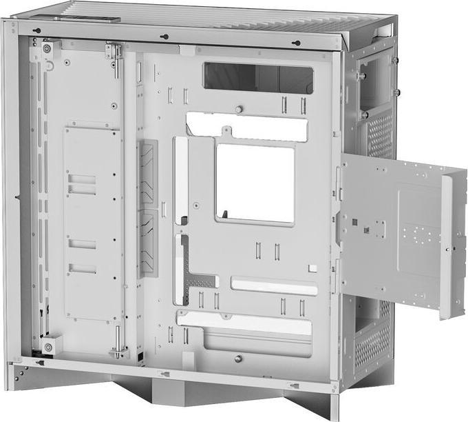 Actual product image TRYX LUCA L70 Midi-Tower, Tempered Glass, ARGB - white