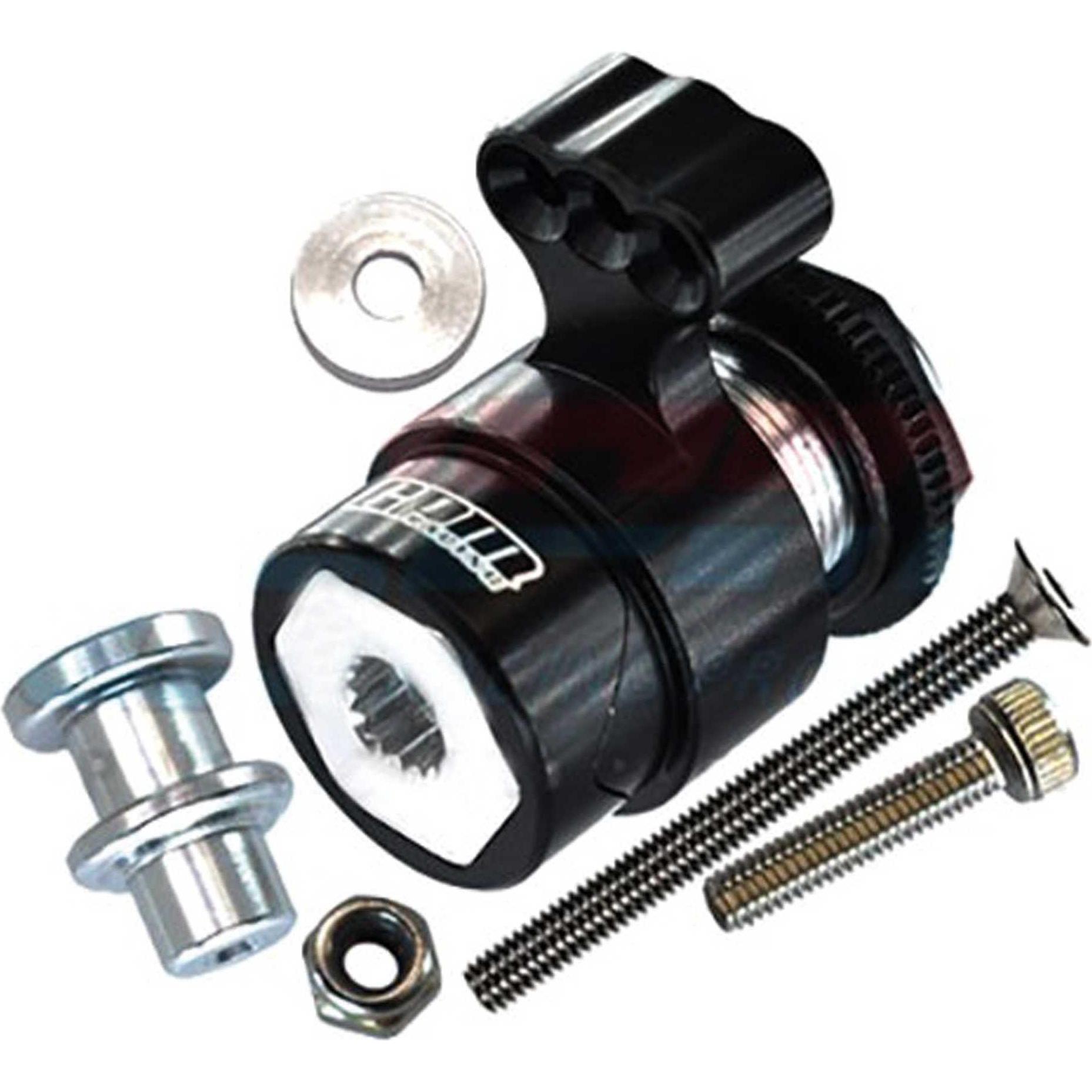 GPM Aluminium 7075 Servo Horn 15T mit Feder schwarz ARRMA Kraton, Outcast 8s