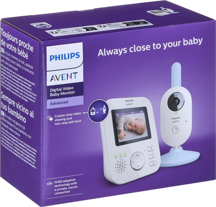 Immagine prodotto Philips Avent Video baby monitor (Video e audio, 300 m)