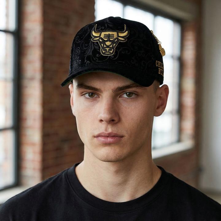Produktbild Mitchell & Ness Snapback Pro Cap - Bling Chicago Bulls (One Size)