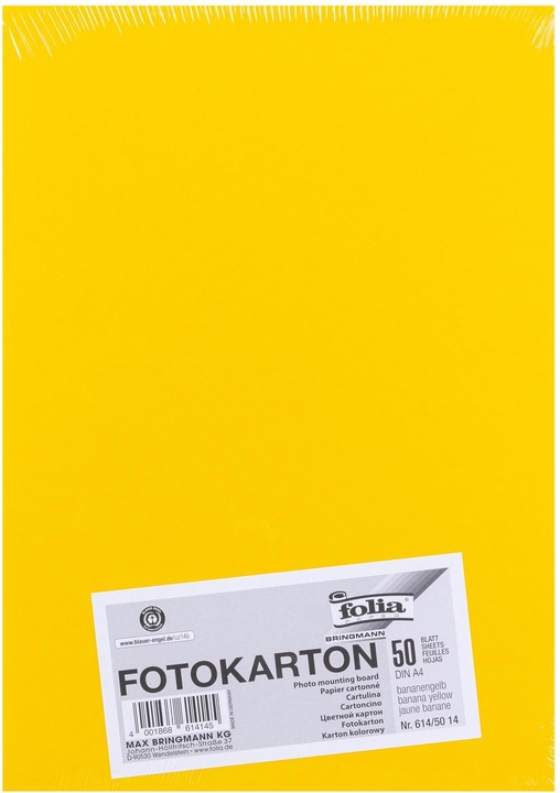 Actual product image Folia Photo cardboard colored format A4 (300 g/m², 1 x)
