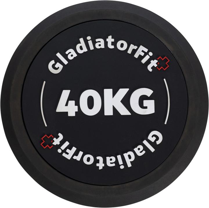 Immagine prodotto Gladiatorfit Manubri rotondi (1 x 40 kg)