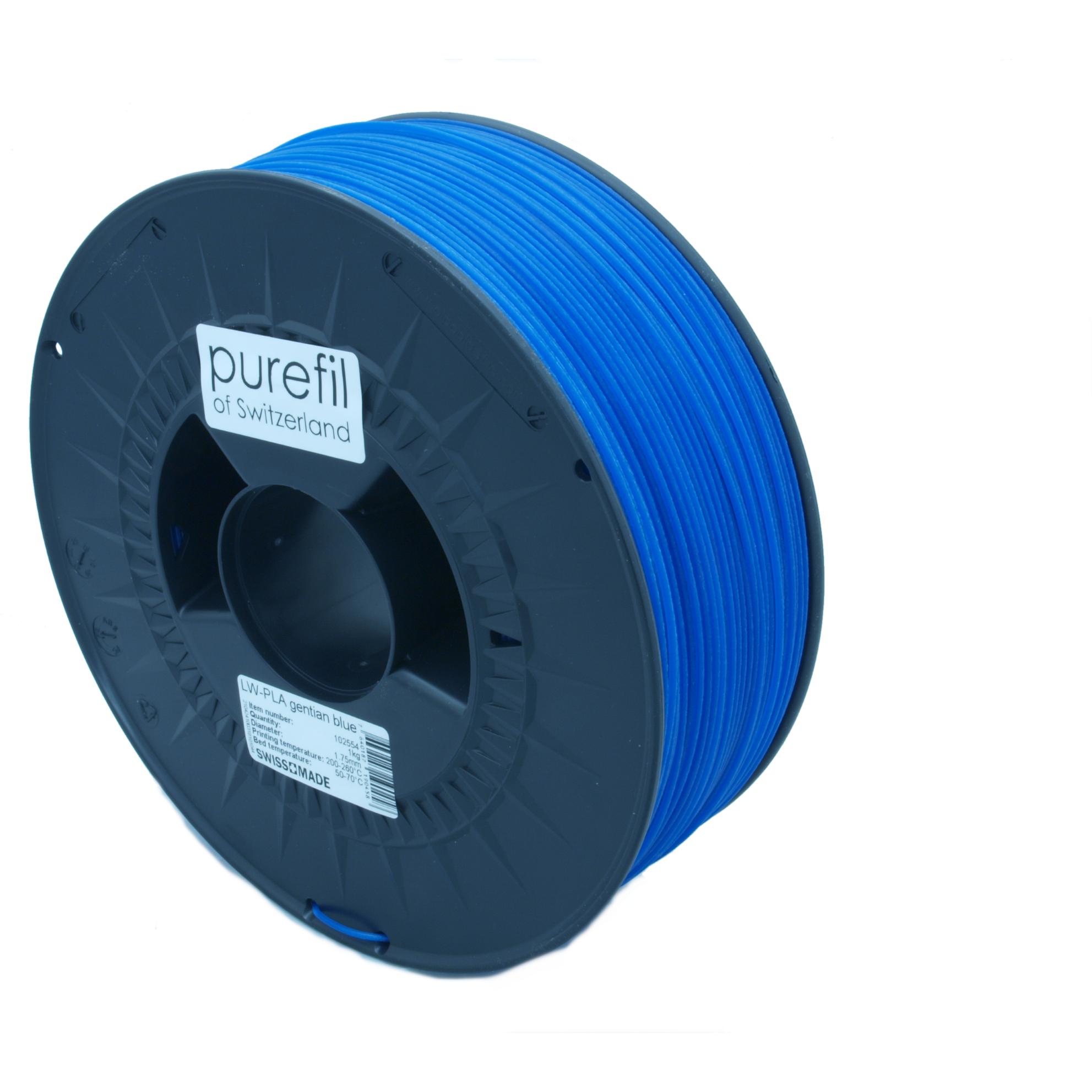 Thumbnail - Purefil LW-PLA Filament (1.75 mm, 1000 g, Blau), 3D Filament, Blau