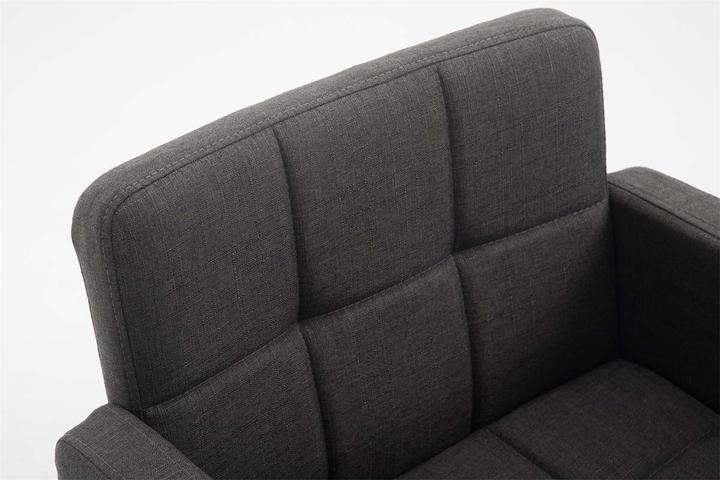 Produktbild CLP Lounger Los Angeles Stoff, dunkelgrau