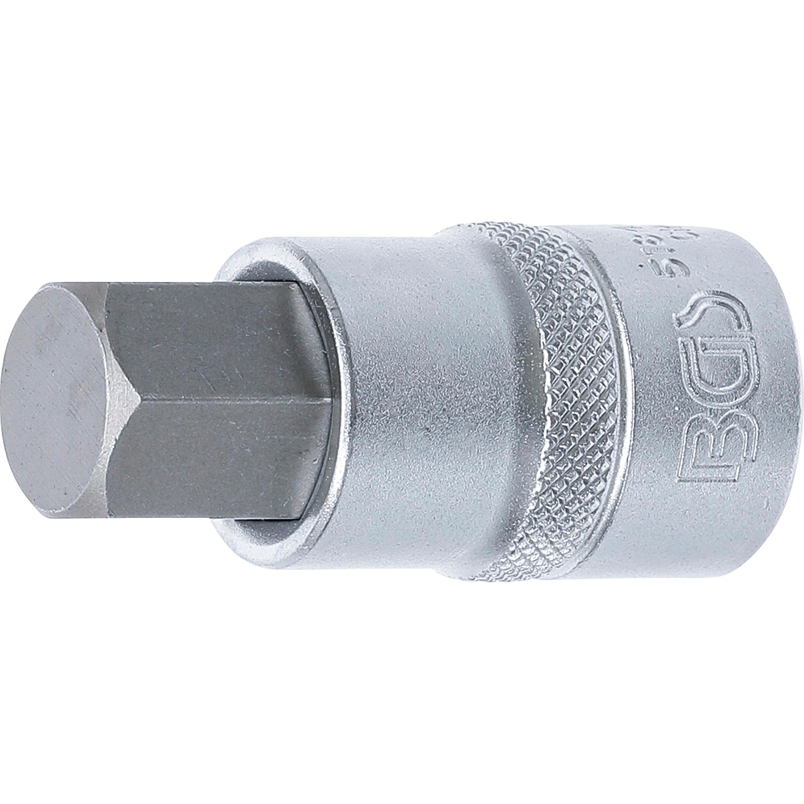 BGS, Bits, Bit-Einsatz Antrieb Innenvierkant 12,5 mm (1/2") Innensechskant 17 mm (12,5 mm)
