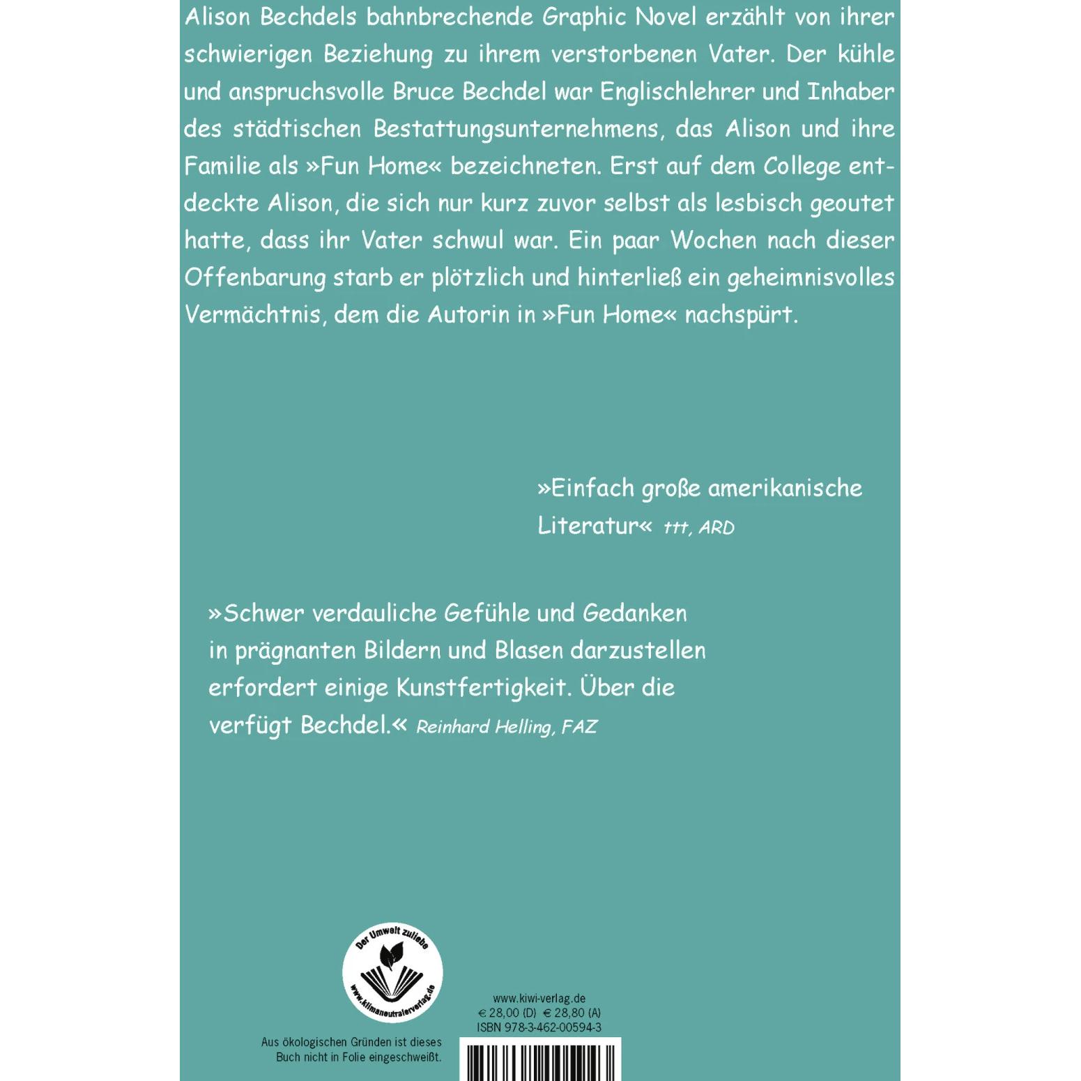 Thumbnail - Fun Home, Belletristik von Alison Bechdel