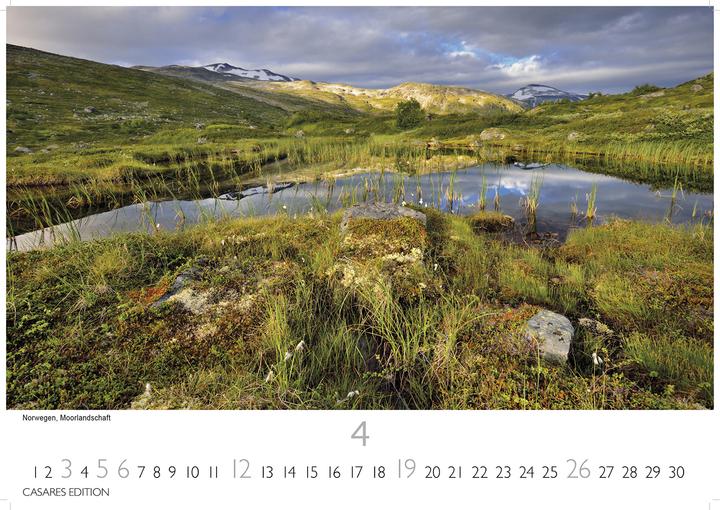 Produktbild Naturlandschaften Europas 2026 L 35x50cm (35 x 50 cm)