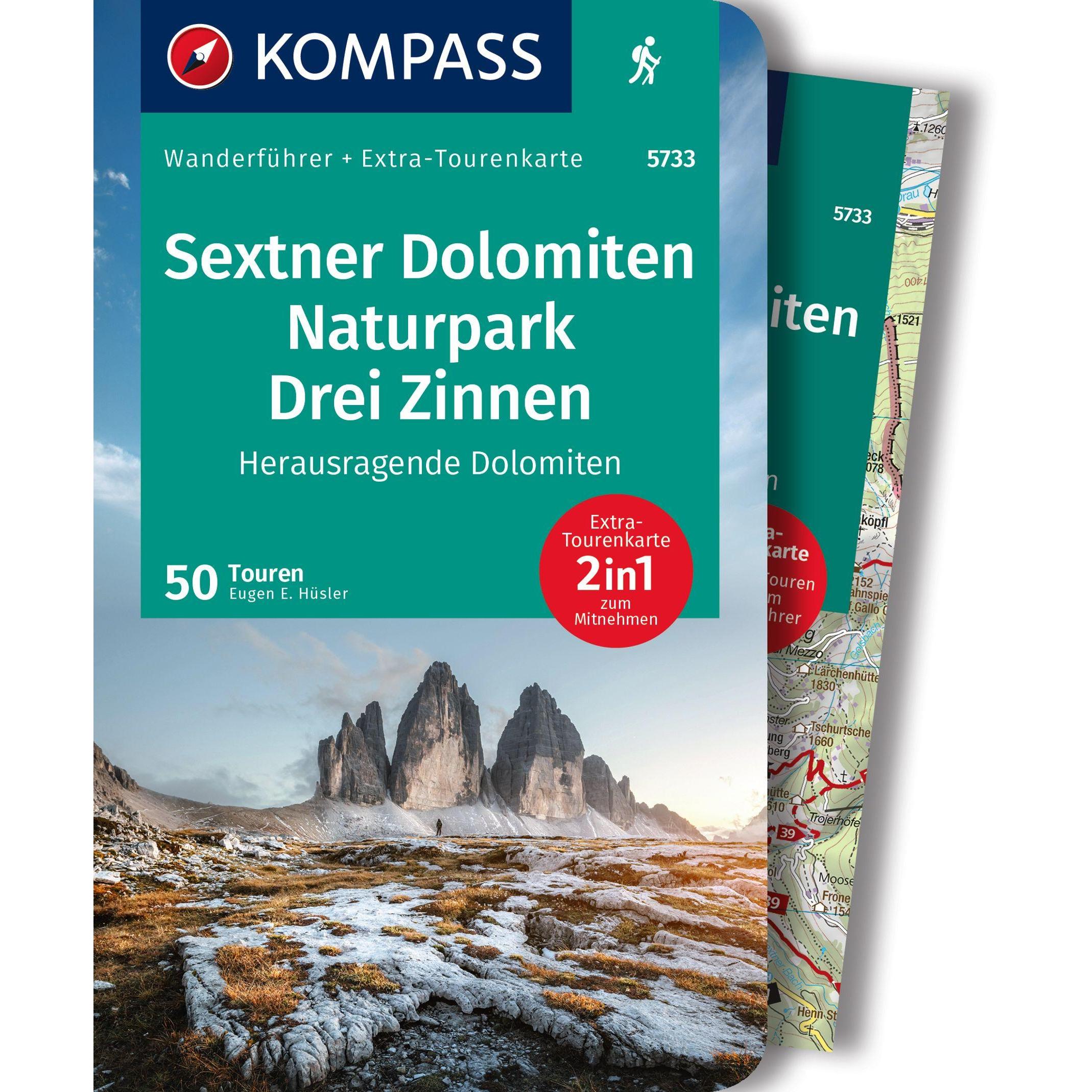 Wanderführer Sextner Dolomiten, Naturpark Drei Zinnen - Herausragende Dolomiten, 50 T, Ratgeber von Eugen E. Hüsler