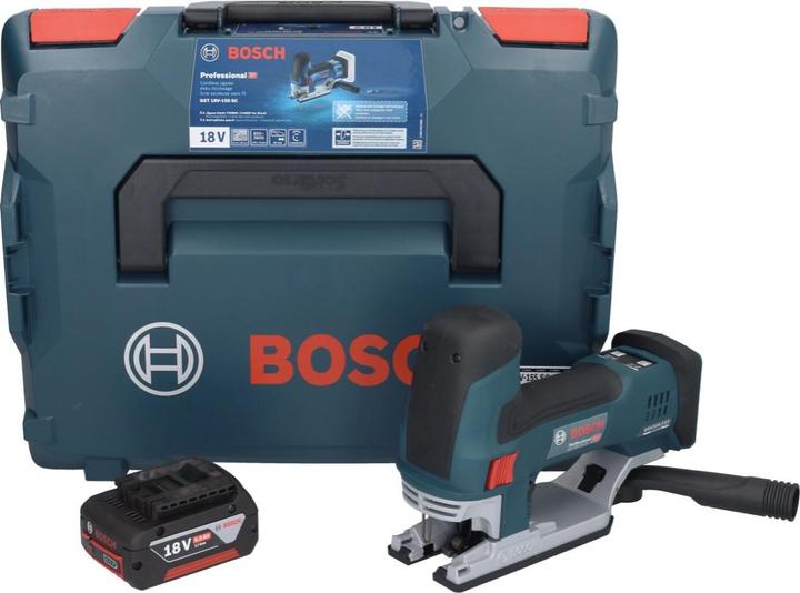 Produktbild Bosch Professional GST 18V-155 SC Professional Akku StichsÃ¤ge 18 V + 1x Akku 5,0 Ah + L-Boxx - ohne LadegerÃ¤t