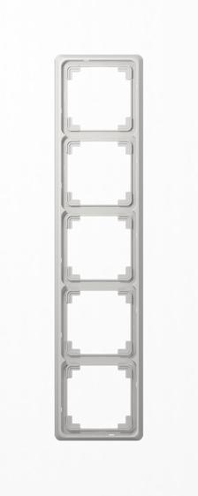 Actual product image JUNG Mounting frame 5f lgr glz CD / CD PLUS Kst CDP585LG