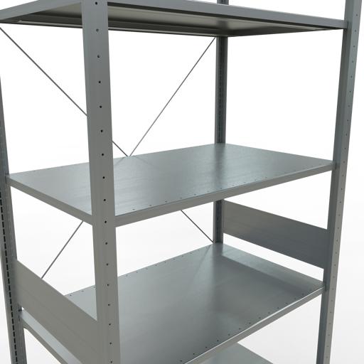 Actual product image Schulte Lagertechnik MULTIplus85 basic racking system with cross braces