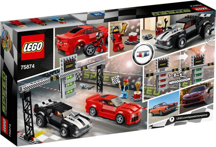 Produktbild LEGO Chevrolet Camaro Drag Race (75874, LEGO Speed Champions)