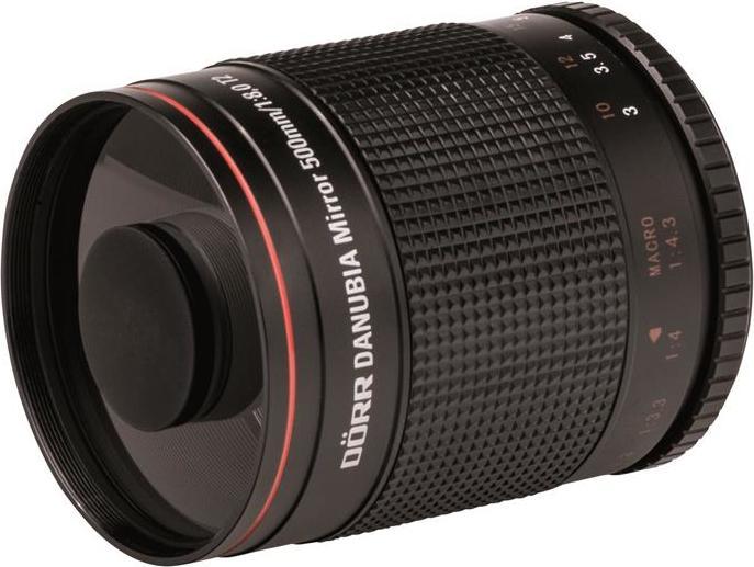 Immagine prodotto Dörr 254001, teleobiettivo a specchio T2 da 500 mm 1:8 (T2)