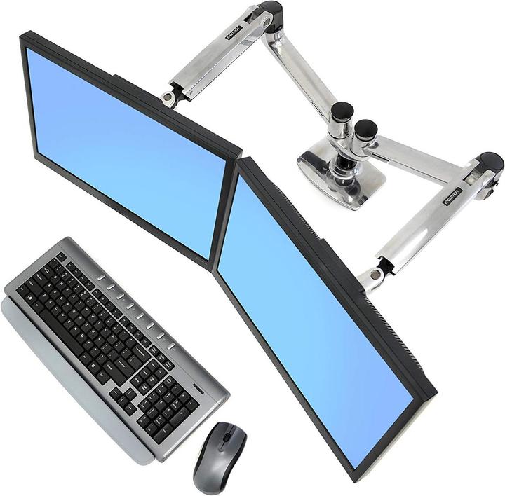 Produktbild Ergotron LX Monitor Arm mit patentierter CF-Technologie (Tisch, 27", 9 kg)