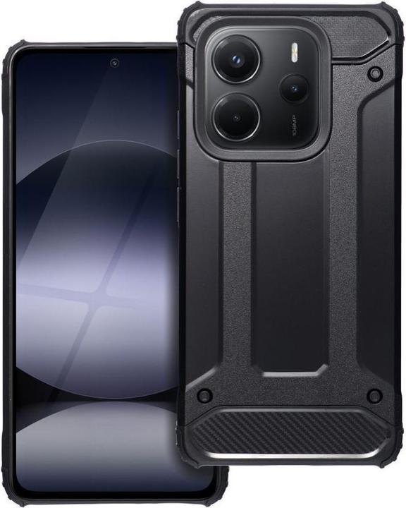 Produktbild OEM Back panel cover ARMOR case for XIAOMI Redmi Note 14 4G black (Xiaomi Redmi Note 14)