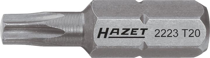 Produktbild HAZET Bit 2223-T15 ∙ Sechskant6,3 (1/4 Zoll) ∙ Innen TORX Profil ∙ T15 (Innensechsrund TX)